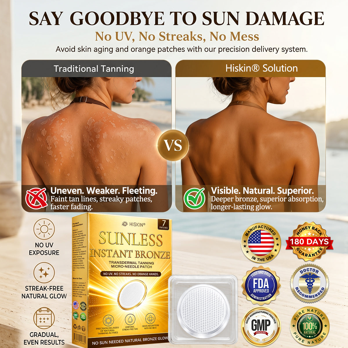 ☀️𝑶𝒇𝒇𝒊𝒄𝒊𝒂𝒍 𝑺𝒕𝒐𝒓𝒆 | ☀️ 𝐇𝐢𝐬𝐤𝐢𝐧® 𝐒𝐮𝐧𝐥𝐞𝐬𝐬 𝐈𝐧𝐬𝐭𝐚𝐧𝐭 𝐁𝐫𝐨𝐧𝐳𝐞 𝐓𝐚𝐧𝐧𝐢𝐧𝐠 𝐌𝐢𝐜𝐫𝐨𝐧𝐞𝐞𝐝𝐥𝐞 𝐏𝐚𝐭𝐜𝐡 𝟑𝟎% 𝐎𝐅𝐅 (𝐉𝐮𝐬𝐭 𝐨𝐧𝐜𝐞 𝐚 𝐝𝐚𝐲) 𝐕𝐢𝐬𝐢𝐛𝐥𝐞 𝐁𝐫𝐨𝐧𝐳𝐞 𝐆𝐥𝐨𝐰 𝐢𝐧 𝟕 𝐃𝐚𝐲𝐬 ✅ 𝐍𝐨 𝐔𝐕, 𝐍𝐨 𝐎𝐫𝐚𝐧𝐠𝐞, 𝐍𝐨 𝐒𝐭𝐫𝐞𝐚𝐤𝐬, 𝐍𝐨 𝐃𝐇𝐀, 𝐍𝐨 𝐌𝐞𝐬𝐬.