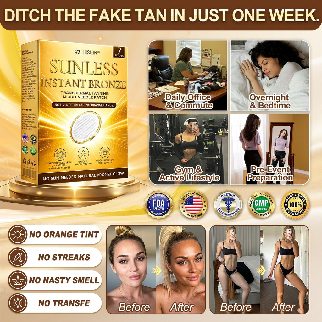 ☀️𝑶𝒇𝒇𝒊𝒄𝒊𝒂𝒍 𝑺𝒕𝒐𝒓𝒆 | ☀️ 𝐇𝐢𝐬𝐤𝐢𝐧® 𝐒𝐮𝐧𝐥𝐞𝐬𝐬 𝐈𝐧𝐬𝐭𝐚𝐧𝐭 𝐁𝐫𝐨𝐧𝐳𝐞 𝐓𝐚𝐧𝐧𝐢𝐧𝐠 𝐌𝐢𝐜𝐫𝐨𝐧𝐞𝐞𝐝𝐥𝐞 𝐏𝐚𝐭𝐜𝐡 𝟑𝟎% 𝐎𝐅𝐅 (𝐉𝐮𝐬𝐭 𝐨𝐧𝐜𝐞 𝐚 𝐝𝐚𝐲) 𝐕𝐢𝐬𝐢𝐛𝐥𝐞 𝐁𝐫𝐨𝐧𝐳𝐞 𝐆𝐥𝐨𝐰 𝐢𝐧 𝟕 𝐃𝐚𝐲𝐬 ✅ 𝐍𝐨 𝐔𝐕, 𝐍𝐨 𝐎𝐫𝐚𝐧𝐠𝐞, 𝐍𝐨 𝐒𝐭𝐫𝐞𝐚𝐤𝐬, 𝐍𝐨 𝐃𝐇𝐀, 𝐍𝐨 𝐌𝐞𝐬𝐬.